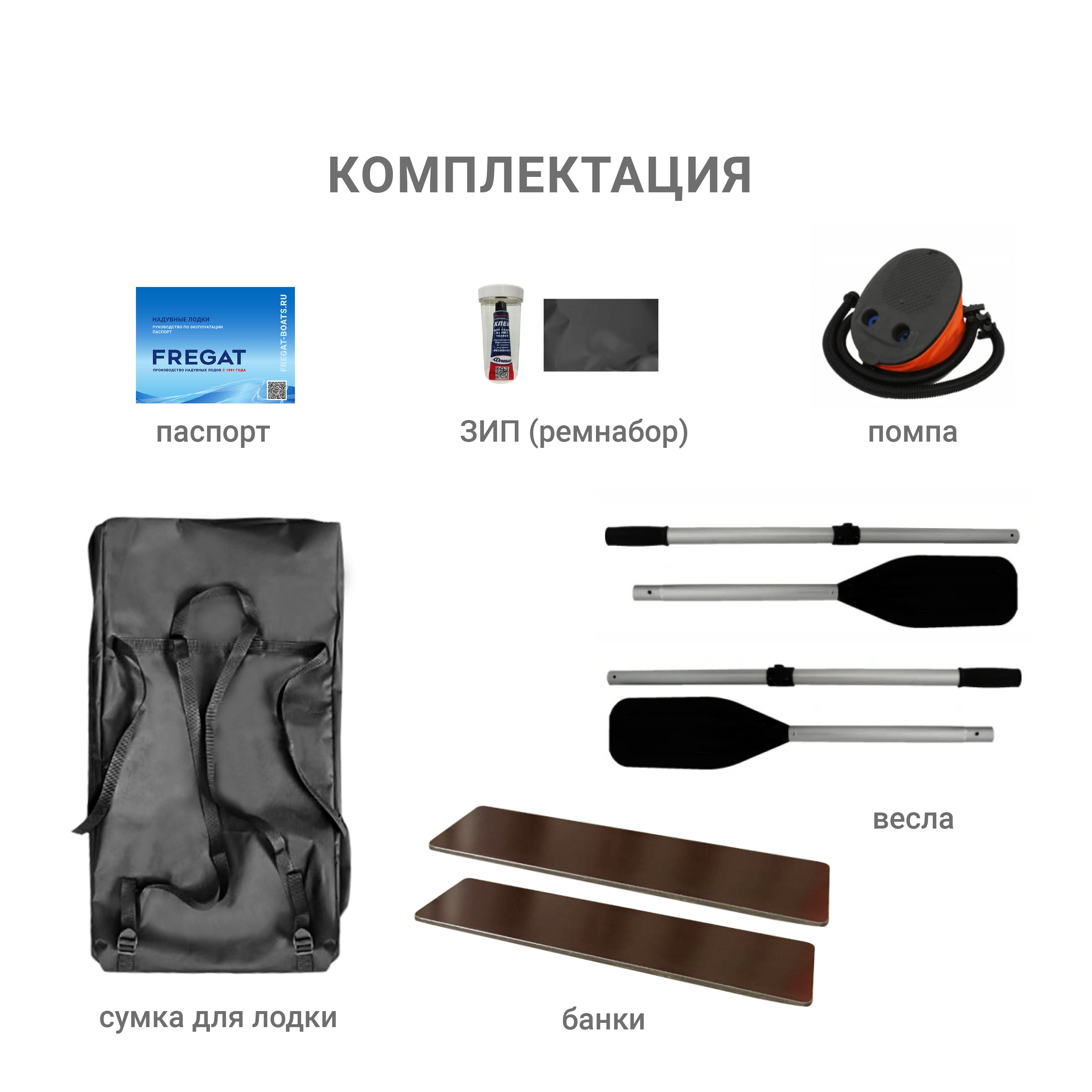 Лодка ПВХ Фрегат М-5