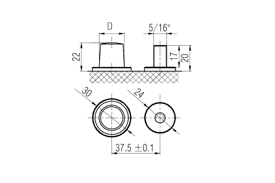 Тяговый аккумулятор WBR Marine MBС 12-105-2